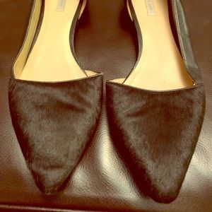 Cole Haan Black Textured Flats